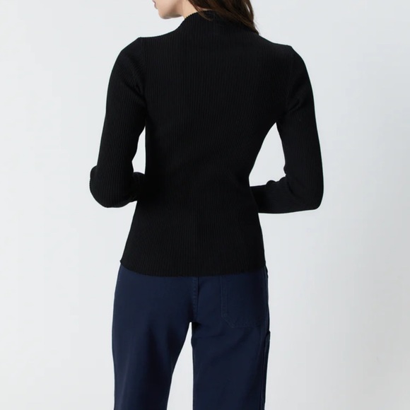 NSF Carla Rib Mock Neck - Picture 6 of 7